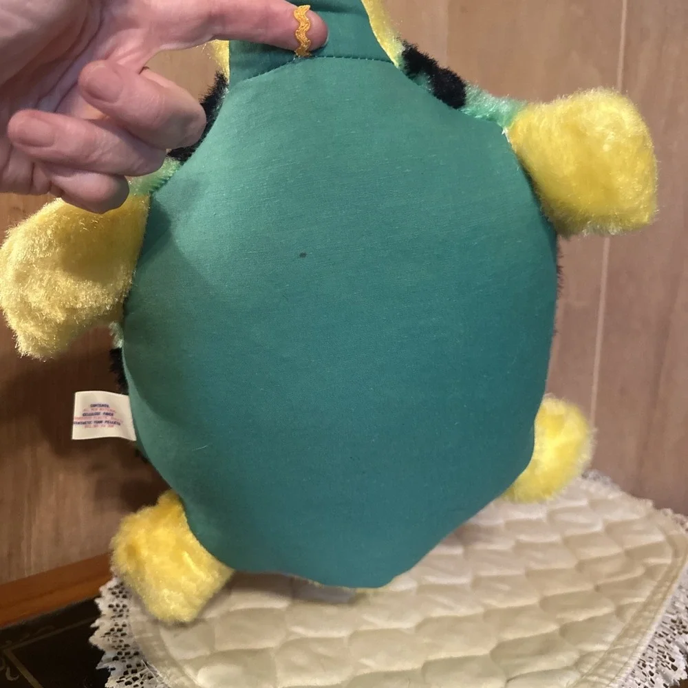Vintage Turtle Stuffed‎ Animal Plush Multicolor Toys Collectibles Carnival Fair